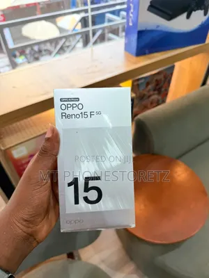 New Oppo Reno15 F 5G 512 GB Black