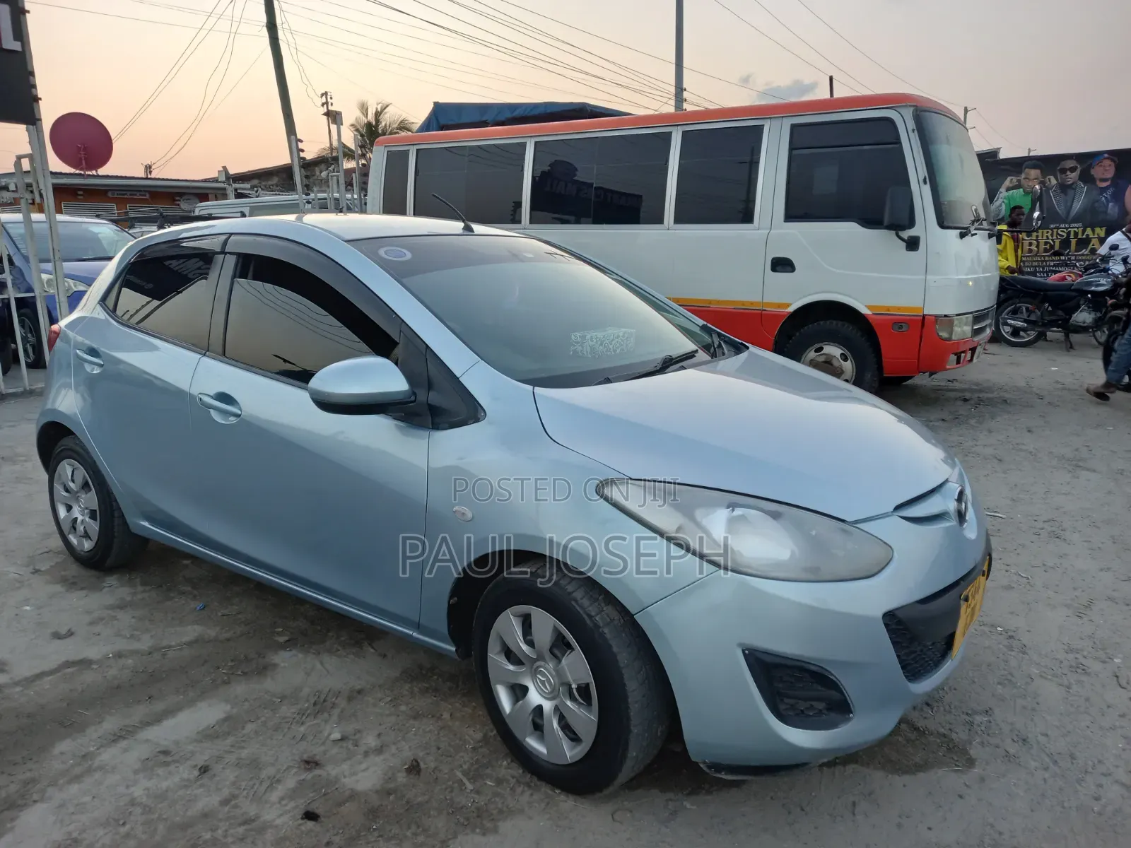 Mazda Demio 2012 Blue