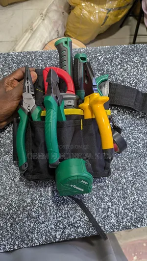 Tool Pouch With Belt