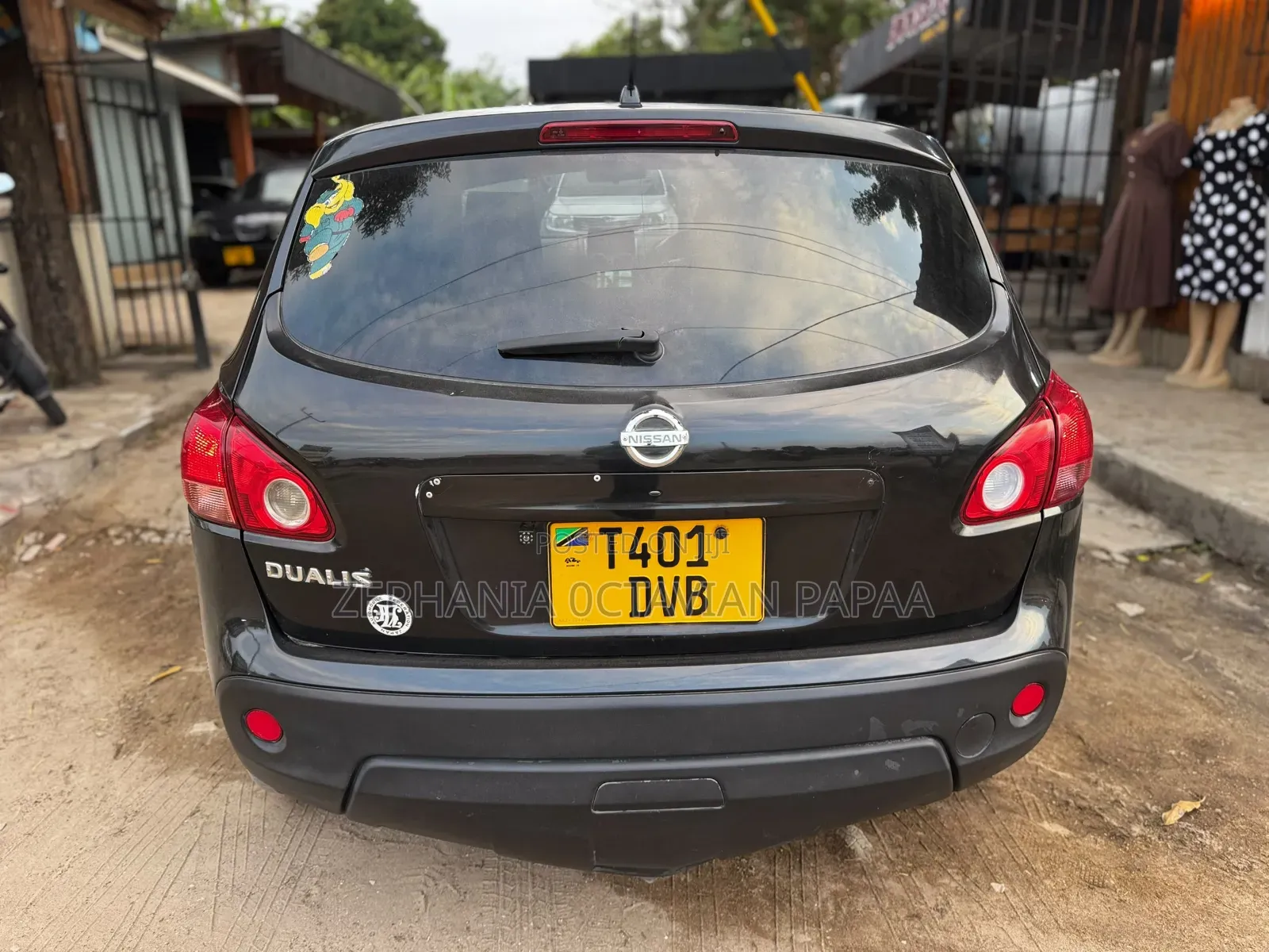 Nissan Dualis 2008 Black