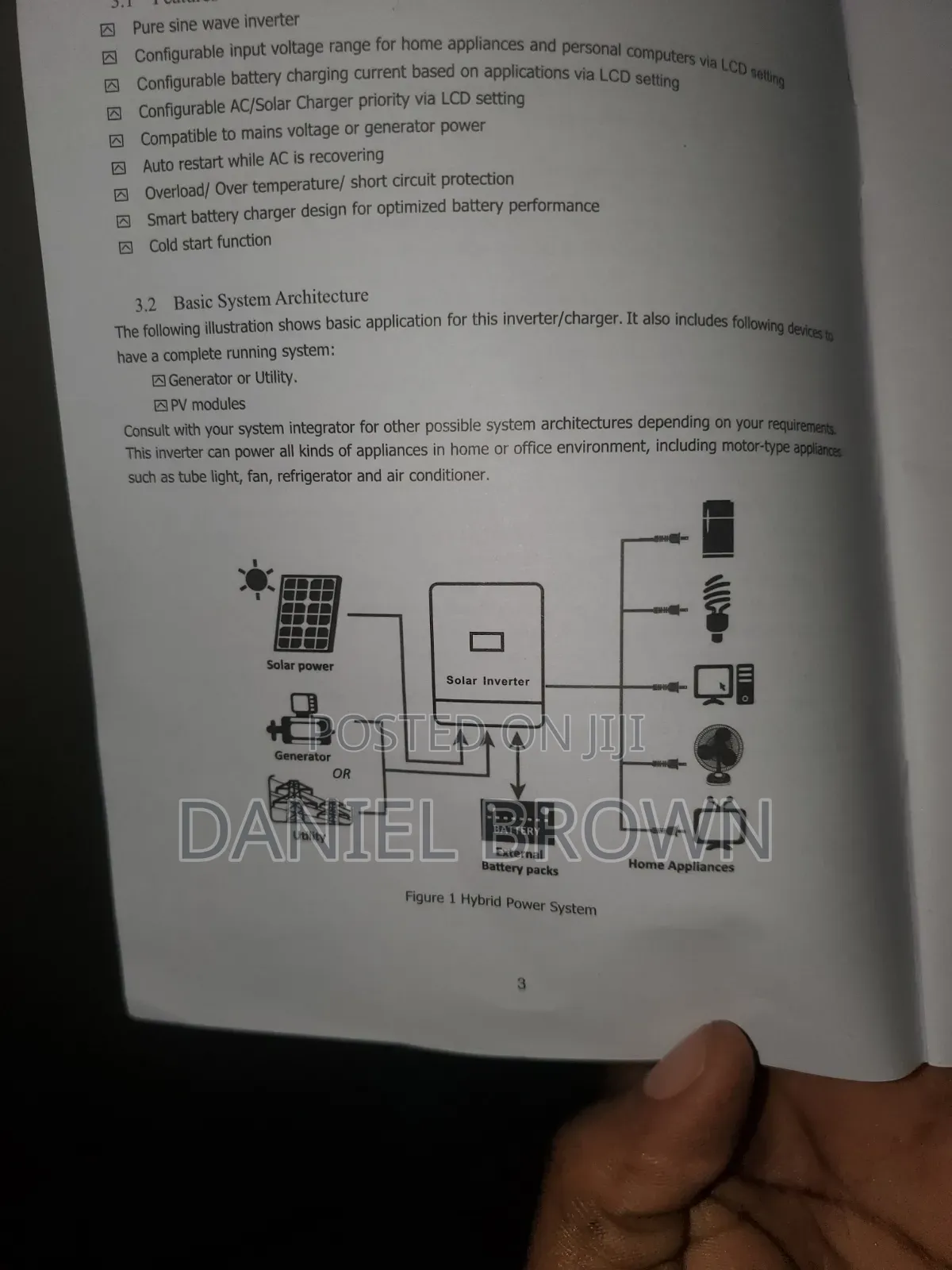 Hybrid Solar Inveter 6.2kw