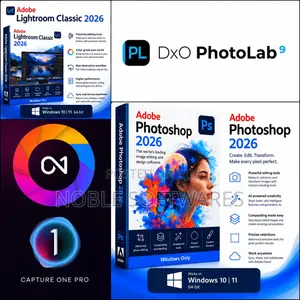 Photography Softwares Package ( Installation )