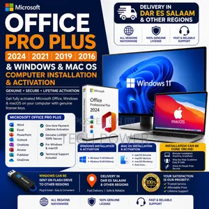 Microsoft Office Pro Plus 2024/2021/2019/2016 – Windows Mac