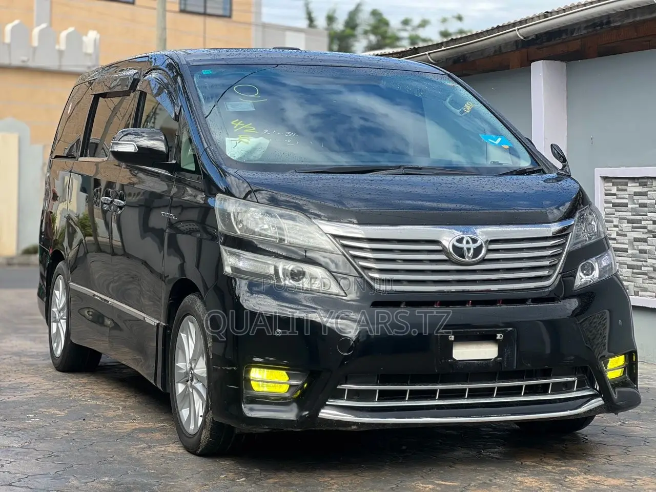 Toyota Vellfire V 2.4 FWD 7-Seater 2009 Black