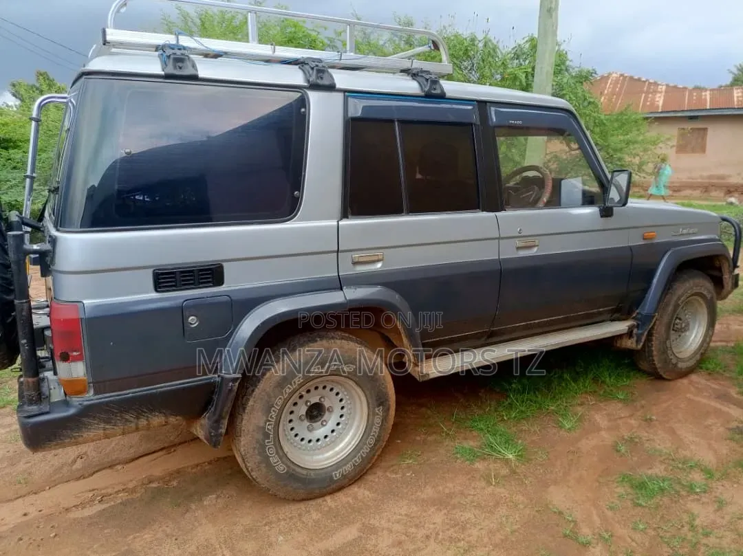 Toyota Land Cruiser Prado 1996 Silver