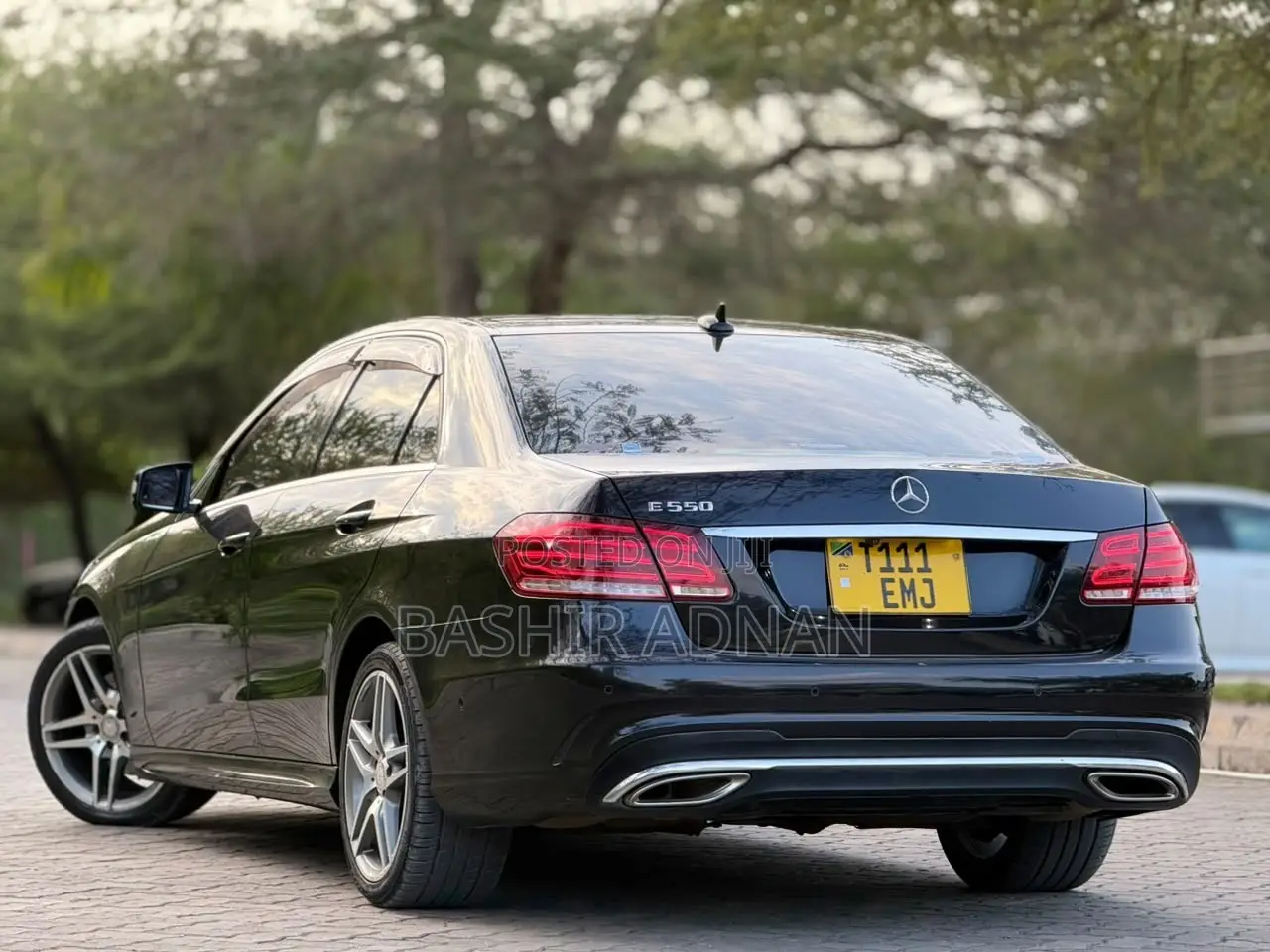 Mercedes-Benz E550 2015 Black