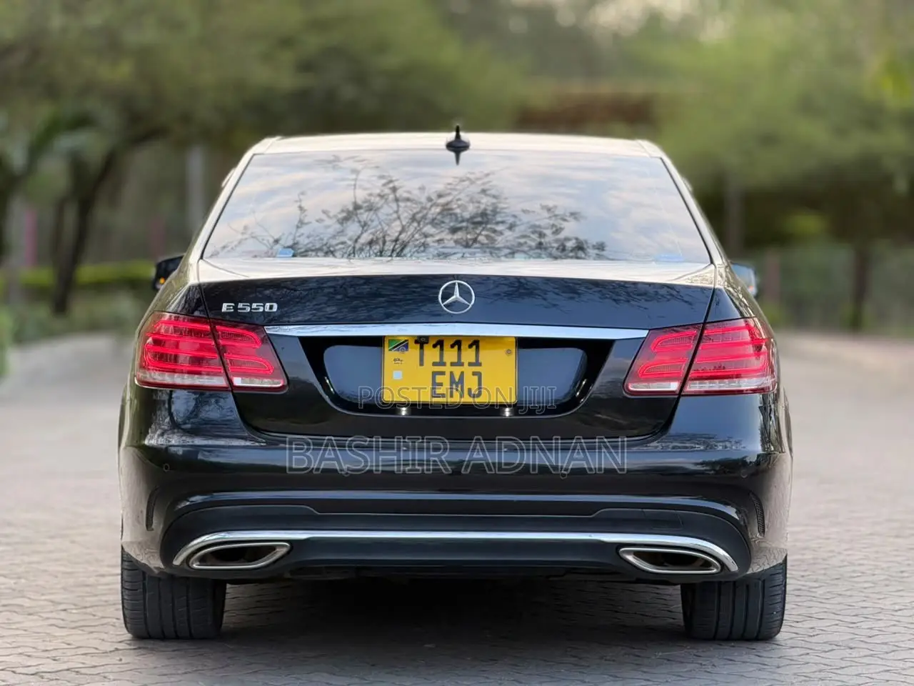 Mercedes-Benz E550 2015 Black