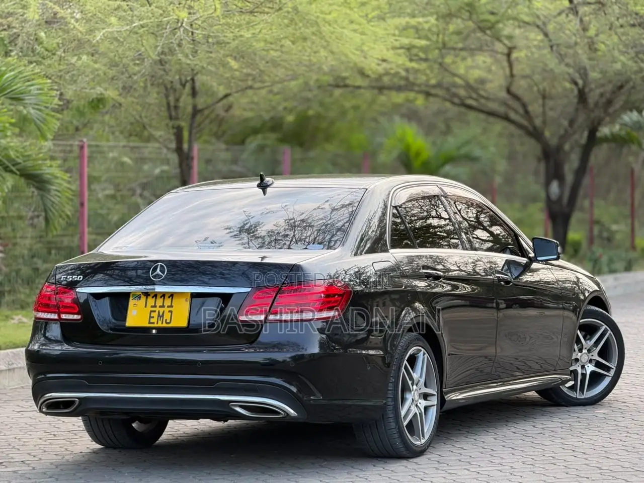 Mercedes-Benz E550 2015 Black