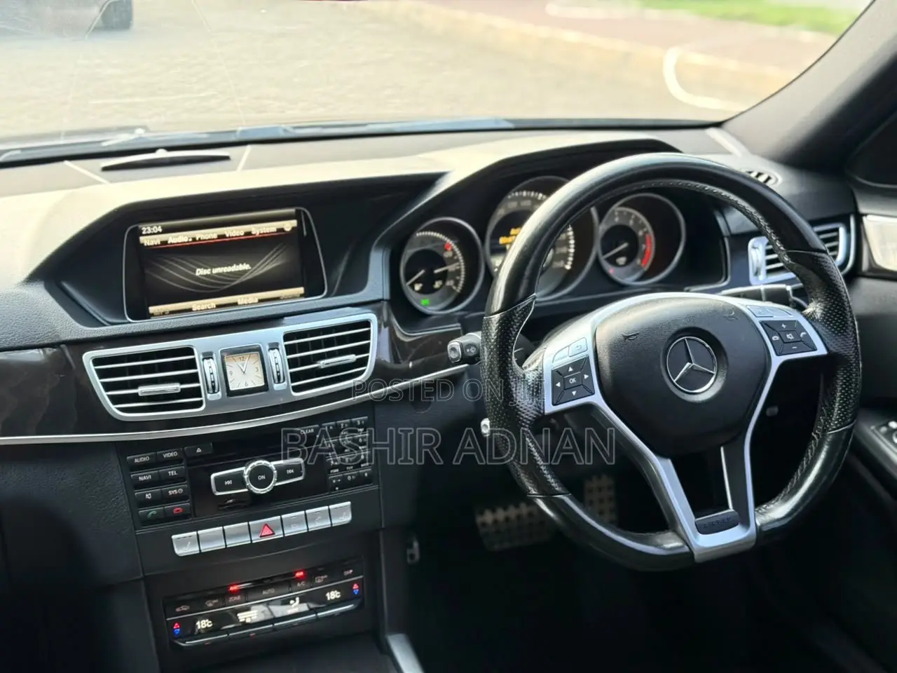 Mercedes-Benz E550 2015 Black