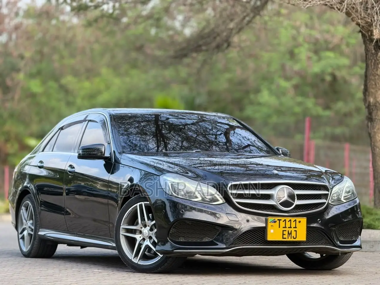 Mercedes-Benz E550 2015 Black