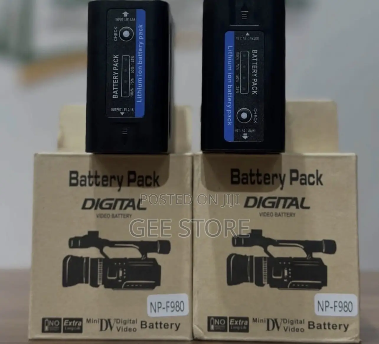 NP-F980 Digital Video Battery Packs