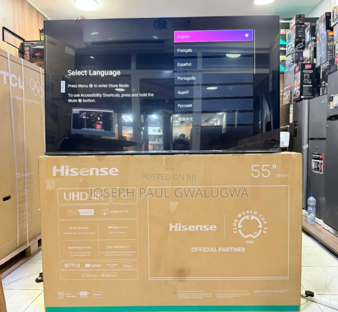 Hisense Inch 55 Smart TV UHD