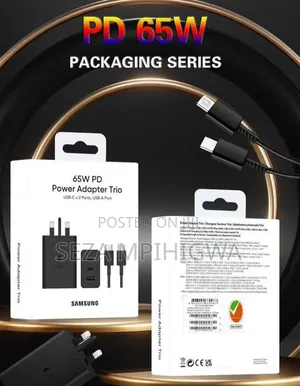 65w USB C*2ports, USB a 1port