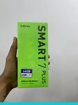 New Infinix Smart 7 Plus 64 GB Blue