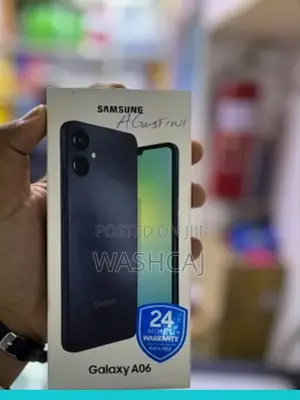 New Samsung Galaxy A06 128 GB Black