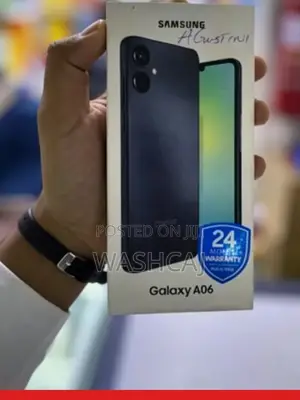 New Samsung Galaxy A06 128 GB Black