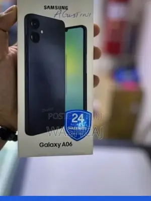 New Samsung Galaxy A06 128 GB Black