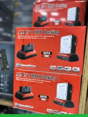 All in 1 3.5 Ide Sata Hard Drive Disk Clone Docking Station