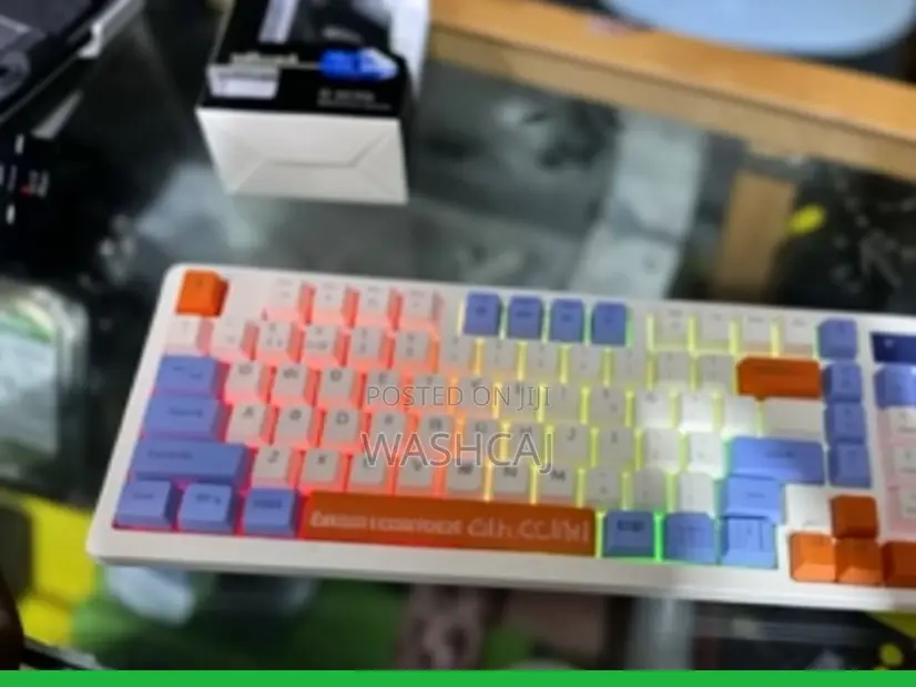 Bluetooth Wireless Keyboard 98-Keys Mechanical Keyboard