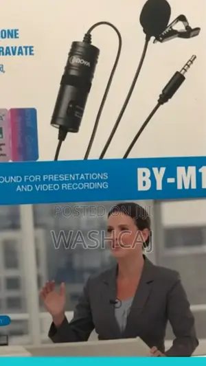Boya Bym1 Auxiliary Microphone Audio Cable (Black)