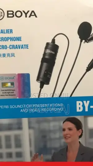 Boya Bym1 Auxiliary Microphone Audio Cable (Black)