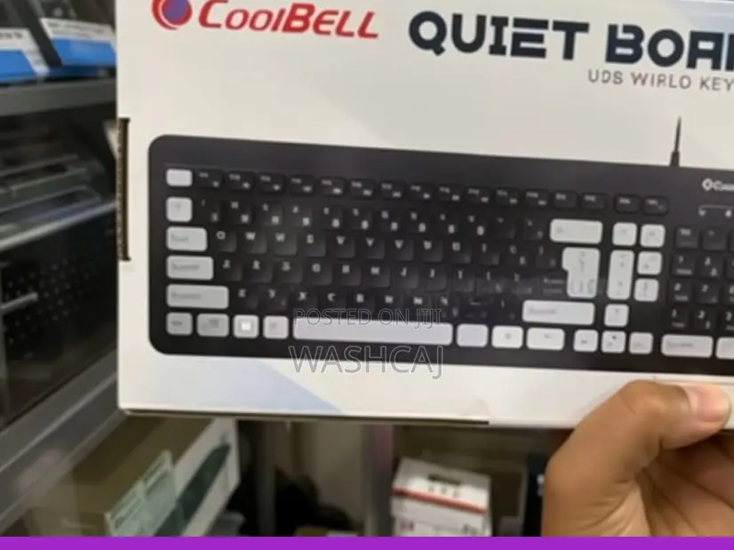 Coolbell Quiet Board USB Wired Keyboard