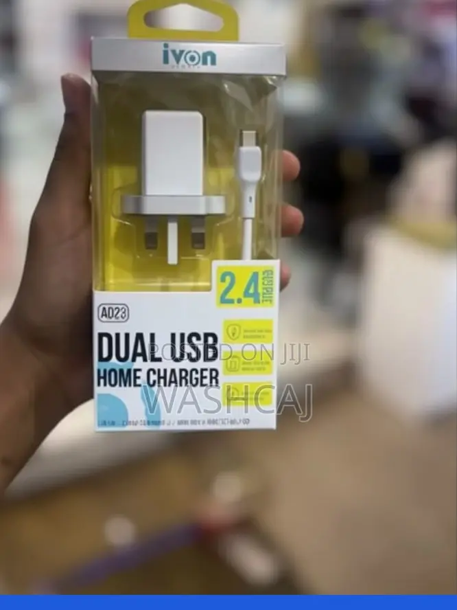 Dual USB C Home Charger With 2.4A Output