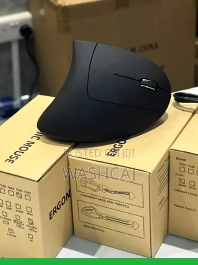 Ergonomic Wireless Rechargeable , Bluetooth Mouse