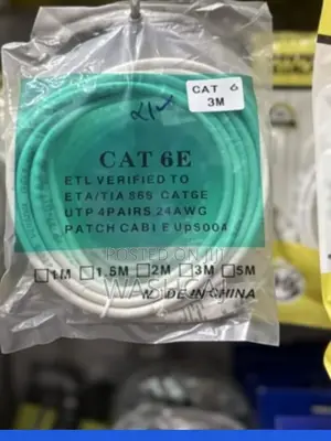 Ethernet Cable With 3 Meters