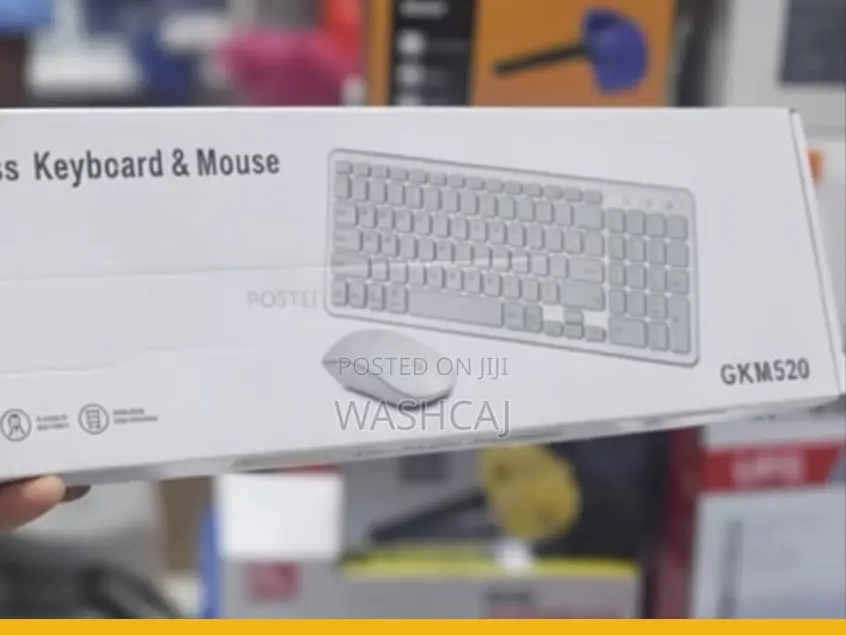 Gkm520 Wireless Keyboard and Mouse Combo Set.
