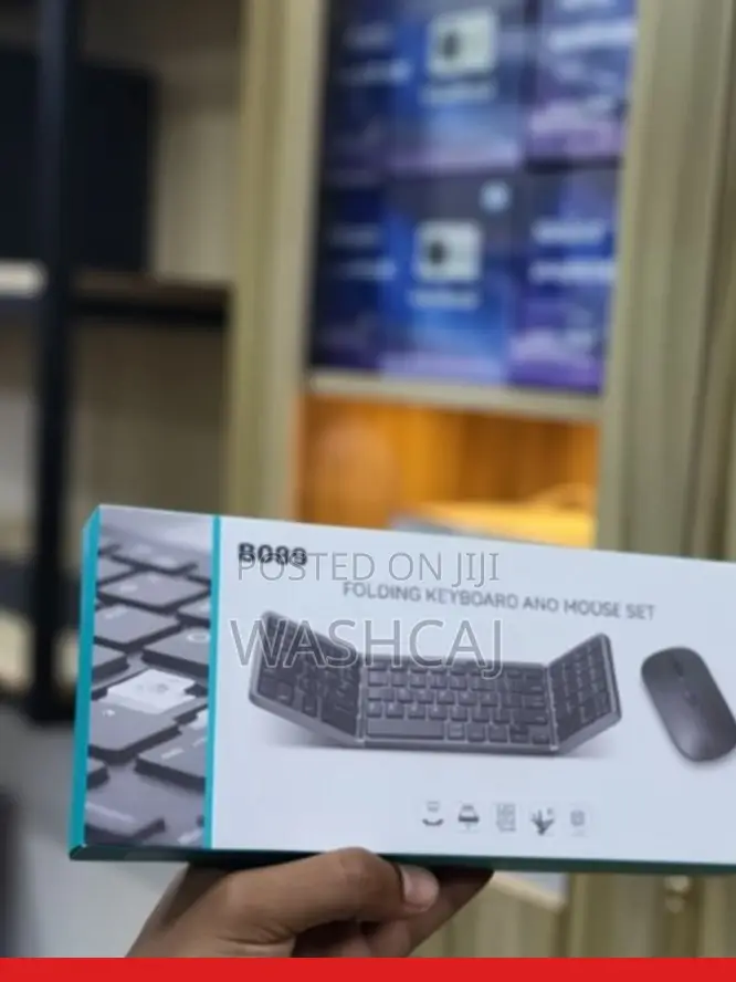 He B089 Foldable Keyboard and Mouse Set,