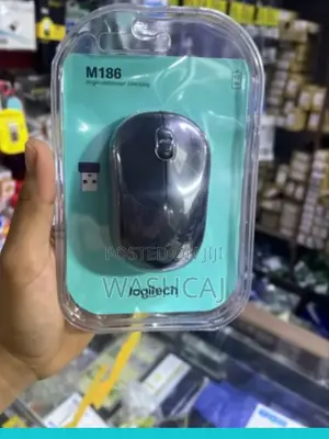 High-Definition Tracking Logitech M186 Wireless Mouse