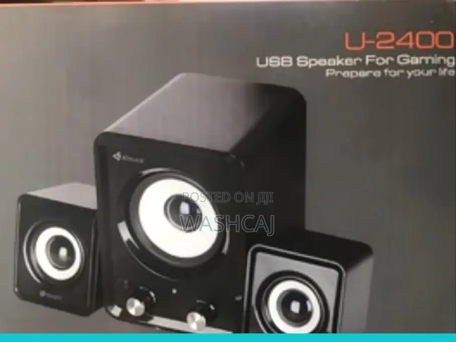 Kisonli U-2400 USB Speaker for Gaming
