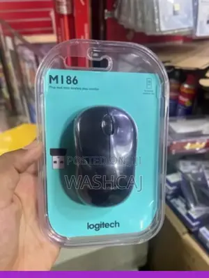 Logitech M186 Plug and Play Wireless Plus Comfort