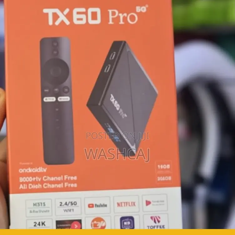 Alloyseed Tx60 Pro Smart Android TV Box.