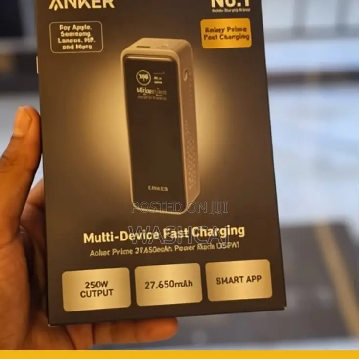 Anker Prime Power Bank (Model A1340) With a 27,650mAh and 250W