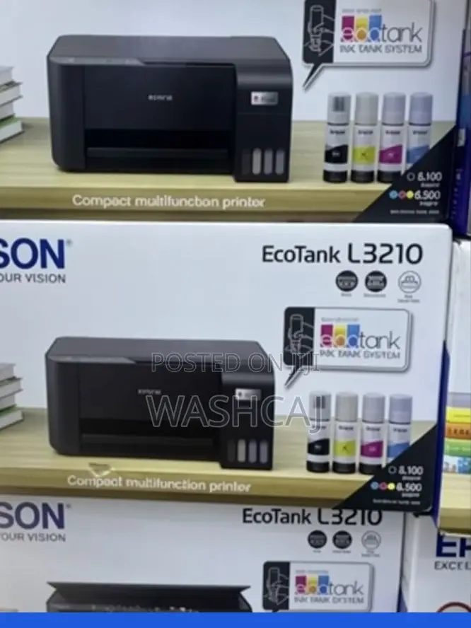 EPSON ECOTANK L3210 All in One , Print , Copy and Scan