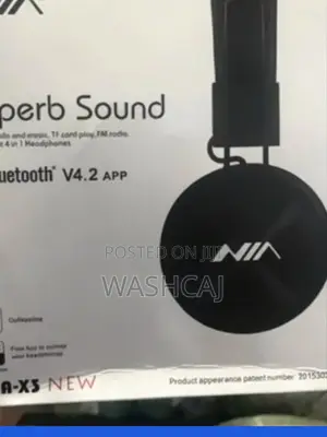 Generic NIA X3 Bluetooth Headphones -Wireless Headphones
