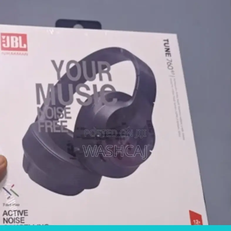 JBL Tune 760nc Wireless Over-Ear Headphones.