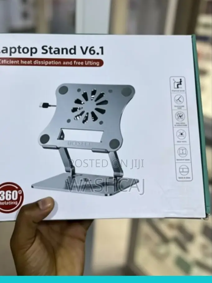Metal Folding Laptop Stand V6.1 With Cooling System
