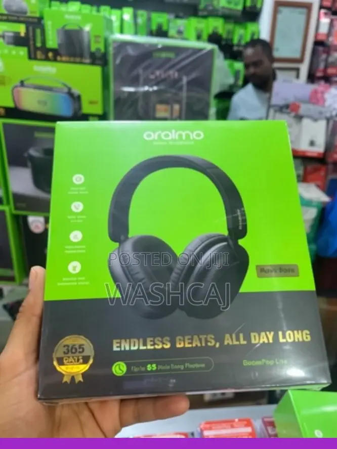 Oraimo BoomPop Lite Headphones Stay 65 Hours on Playing