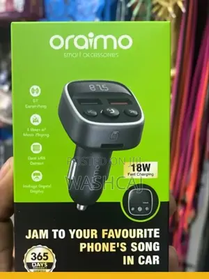 Oraimo Car Bluetooth Boulevard With Dual USB Ports,