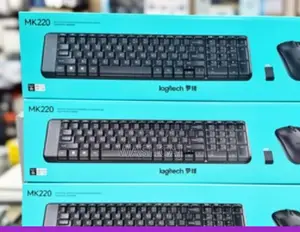 Original Logitech Mk220 Wireless Keyboard and Mouse Combo