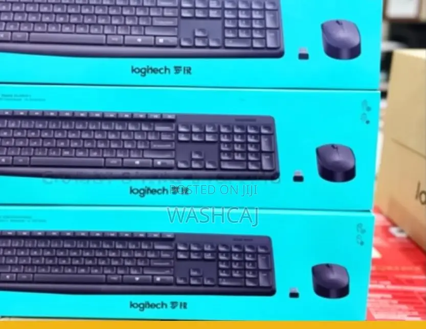 Original Logitech Mk235 Wireless Keyboard and Mouse Combo