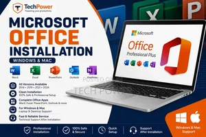 Microsoft Office Installation 2024/2021/2019/2016 – Windows Mac