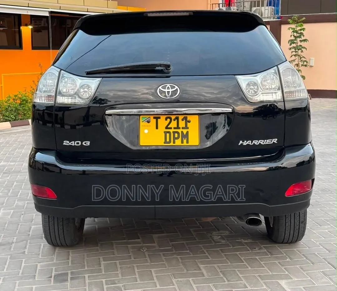 Toyota Harrier 2008 Black