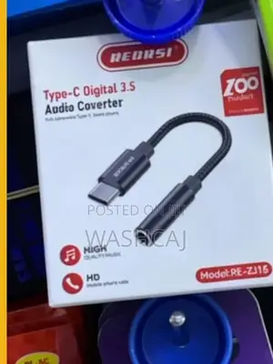 A Type-C Digital to 3.5mm Audio Adapter