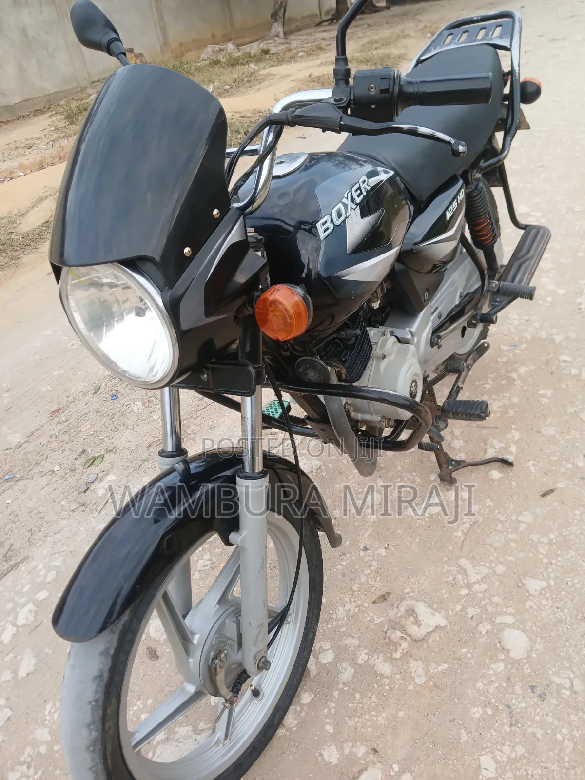 Bajaj Boxer 125 2026 Black