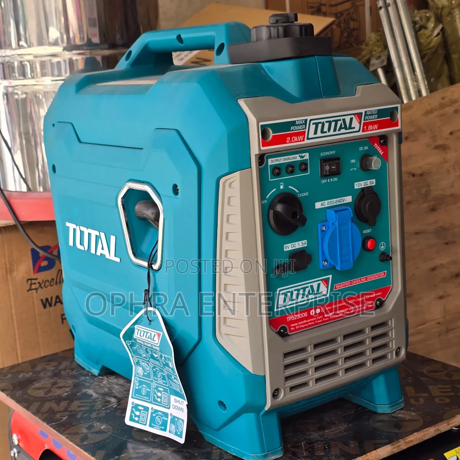 TOTAL Inverter Gasoline Generator