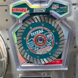 TOTAL Turbo Diamond Disc – 115 Mm (4-1/2") TAC231151